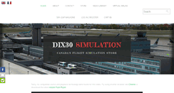 Desktop Screenshot of dix30simulation.com
